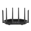 ASUS 90IG0A30-MO9C00 traadita ruuter 2,5 Gigabit Ethernet Kolmriba (2,4 GHz / 5 GHz / 6 GHz) Must