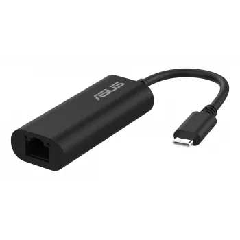 Etherneti adapter ASUS USB-C2500 V2 juhtmega USB-ühendus