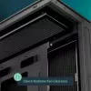 Arvuti korpus ARCTIC Xtender (Mirror Black) Midi Tower Must