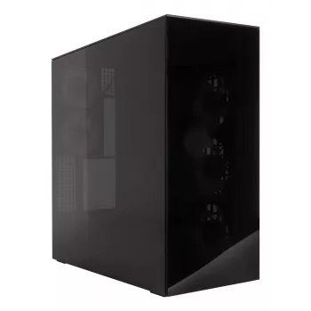 ARCTIC Xtender (Must) Premium E-ATX PC korpus, Midi Tower, PC, Must, EATX, Metall, Karastatud klaas, Mängimine