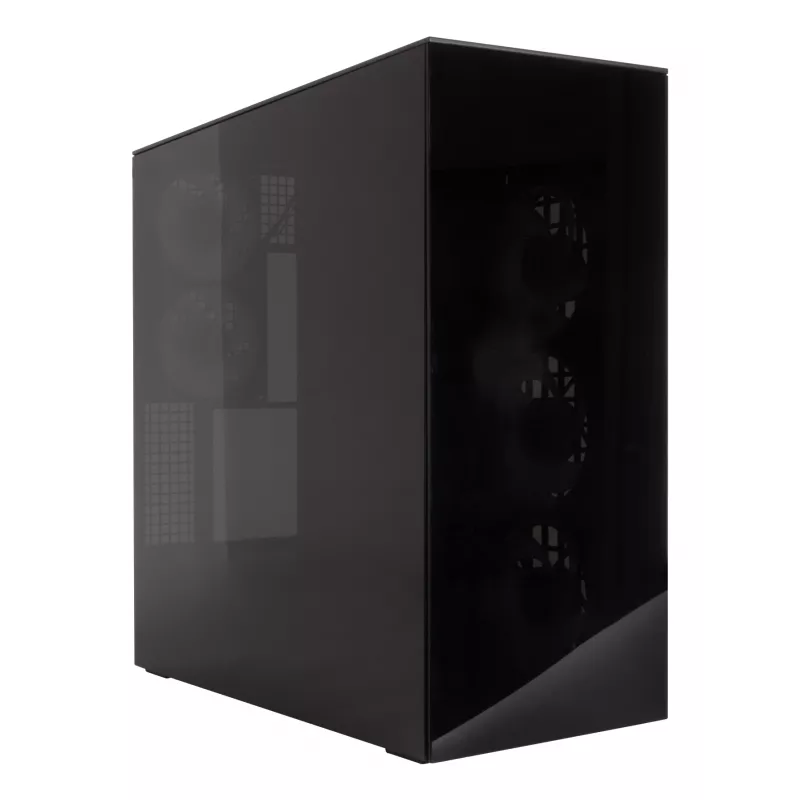 ARCTIC Xtender (Must) Premium E-ATX PC korpus, Midi Tower, PC, Must, EATX, Metall, Karastatud klaas, Mängimine