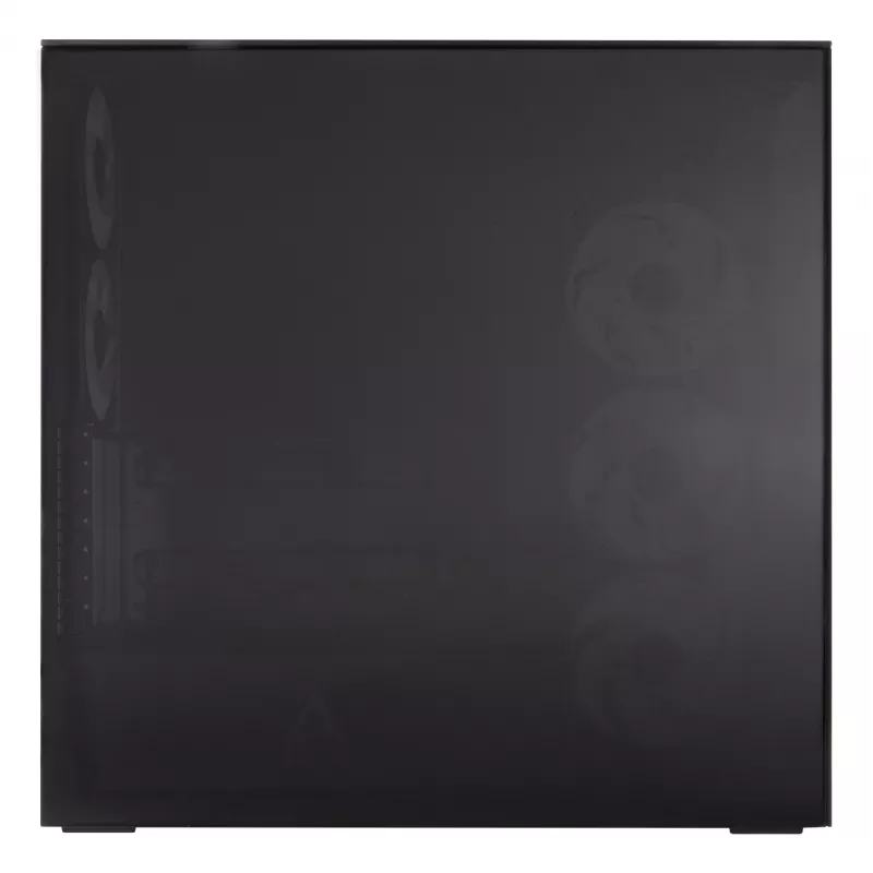 ARCTIC Xtender (Must) Premium E-ATX PC korpus, Midi Tower, PC, Must, EATX, Metall, Karastatud klaas, Mängimine