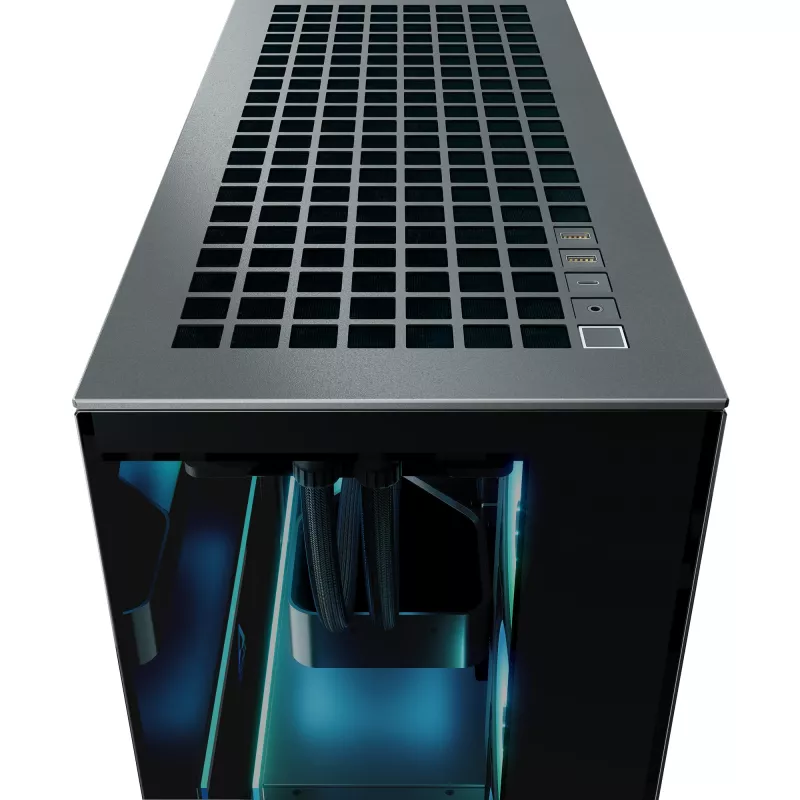 ARCTIC Xtender (Must) Premium E-ATX PC korpus, Midi Tower, PC, Must, EATX, Metall, Karastatud klaas, Mängimine