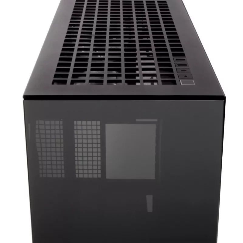 ARCTIC Xtender (Must) Premium E-ATX PC korpus, Midi Tower, PC, Must, EATX, Metall, Karastatud klaas, Mängimine