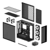 ARCTIC Xtender (Must) Premium E-ATX PC korpus, Midi Tower, PC, Must, EATX, Metall, Karastatud klaas, Mängimine