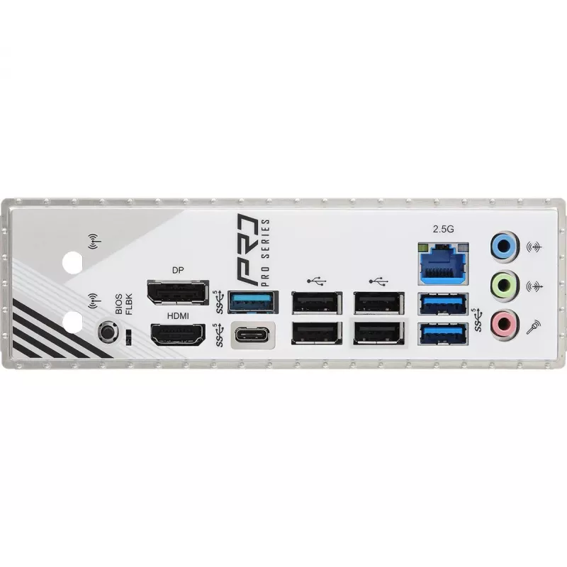 ASRock emaplaat A620AM Pro Rs AM5 AMD A620A 4 x DDR5 1 x HDMI 2.1 TMDS/FRL 8G ühilduv 1 x DisplayPort 1.4 DSC-ga mATX