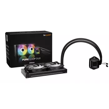 be quiet! PURE LOOP 3 LX protsessori all-in-one vedelikjahuti 12 cm must 1 tk