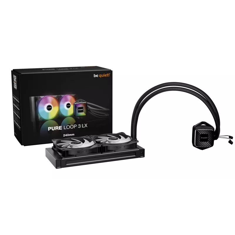 be quiet! PURE LOOP 3 LX protsessori all-in-one vedelikjahuti 12 cm must 1 tk