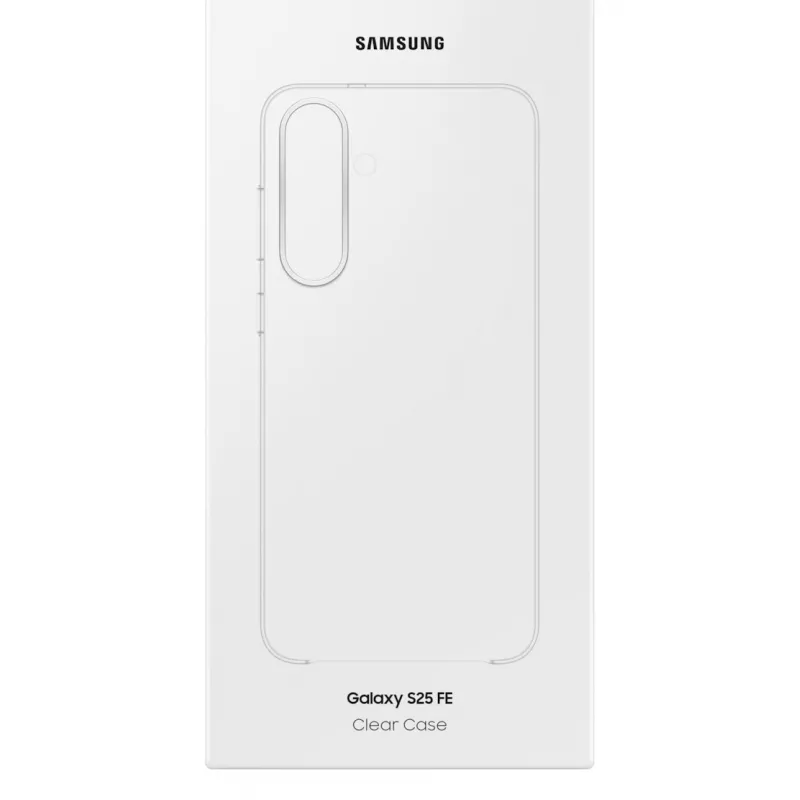 Samsung Clear ümbris Galaxy S25 FE jaoks, kate, Samsung, Galaxy S25 FE, 17 cm (6,7 tolli), läbipaistev