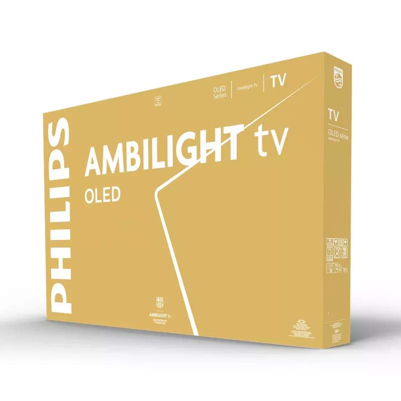Philips 48OLED770 121,9 cm (48 tolli) 4K Ultra HD nutiteler Wi-Fi must