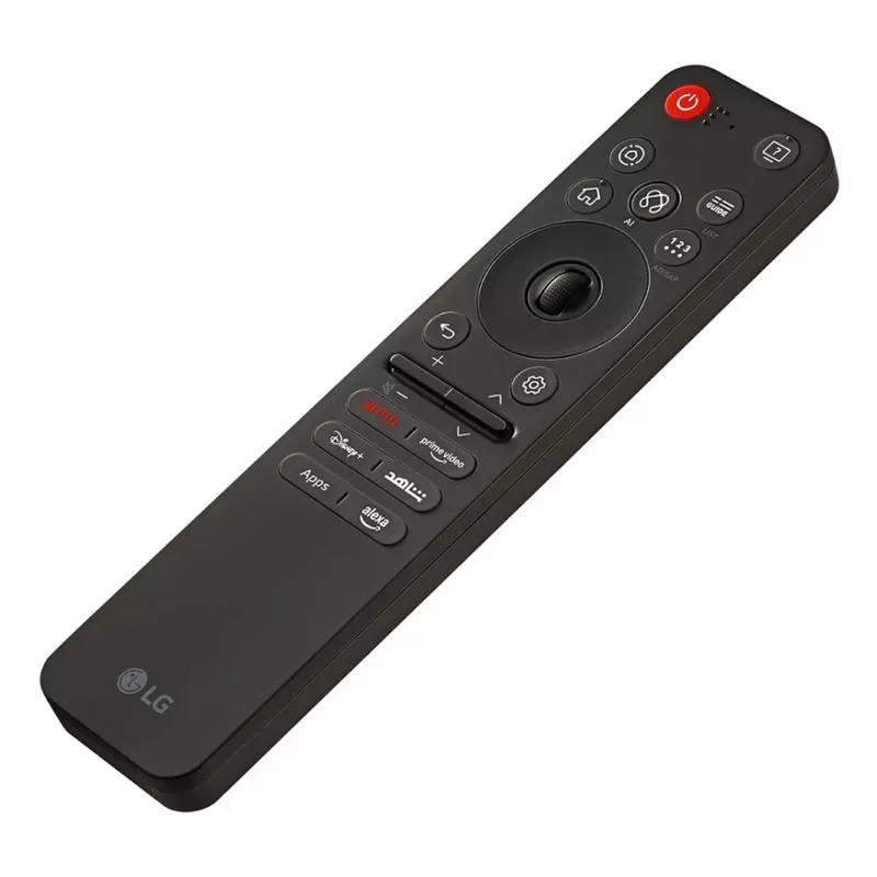 Kaugjuhtimispult LG MR25GA — IR-juhtmevaba teleripult häältuvastuse, hiirerežiimi, 174×41×14 mm, 77 g