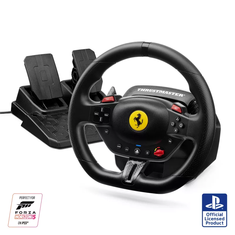 Thrustmaster T98-P FERRARI 296 GTB Must rool + pedaalid PC, PlayStation 4, PlayStation 5