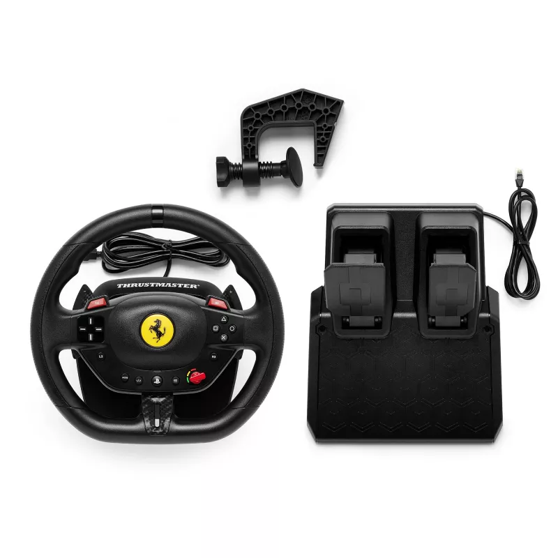 Thrustmaster T98-P FERRARI 296 GTB Must rool + pedaalid PC, PlayStation 4, PlayStation 5