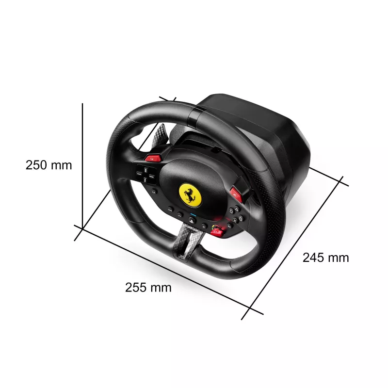 Thrustmaster T98-P FERRARI 296 GTB Must rool + pedaalid PC, PlayStation 4, PlayStation 5