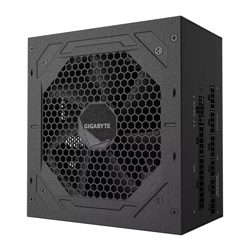 GIGABYTE UD750GM PG5 V2 toiteplokk – PCIe Gen 5.1, 80 PLUS Gold, täismodulaarne disain, 120 mm ventilaator, ATX 3.1 ühilduv, EL pistik