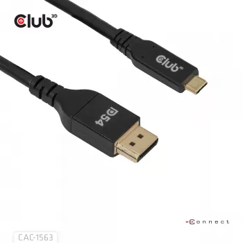 CLUB3D CAC-1563 videokaabli adapter 2 m USB USB-C DisplayPort must