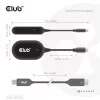 CLUB3D Wireless USB-C® to HDMI™, 1920 x 1080 pikslit, AV saatja ja vastuvõtja, Juhtmega ja juhtmevaba, Must, HDCP