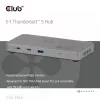 CLUB3D CSV-2563 5-1 Thunderbolt™ 5 Hub Triple video 5K60Hz Thunderbolt™ Share Sertifitseeritud 180 W