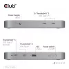 CLUB3D CSV-2563 5-1 Thunderbolt™ 5 Hub Triple video 5K60Hz Thunderbolt™ Share Sertifitseeritud 180 W