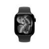 APPLE Watch Series 11 GPS + Cellular 42mm Jet Black Alumiiniumkorpus Musta Sport-rihmaga S/M