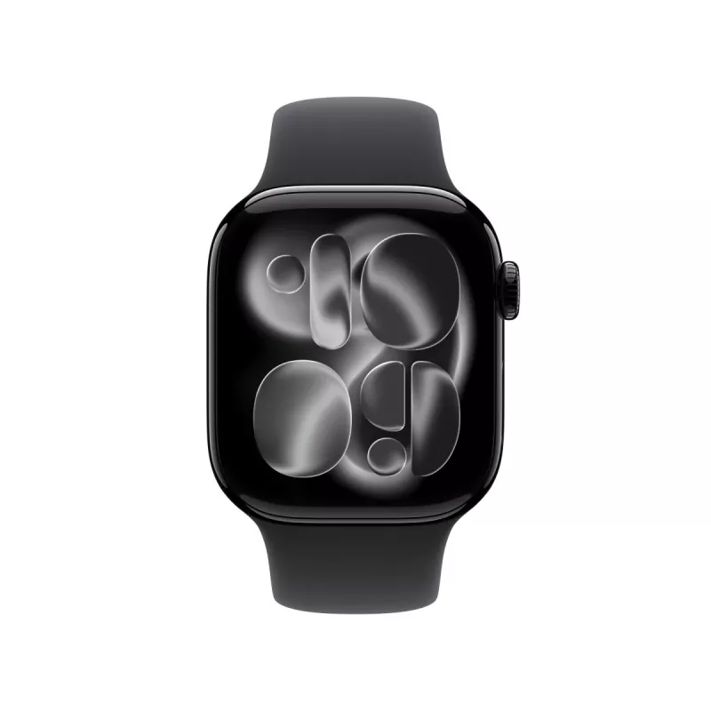 APPLE Watch Series 11 GPS + Cellular 42mm Jet Black Alumiiniumkorpus Musta Sport-rihmaga S/M