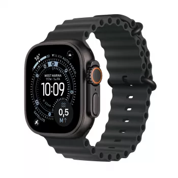Nutikell Apple Watch Ultra 3 GPS + Cellular 49mm musta titaanist korpusega ja musta ookeanirihmaga