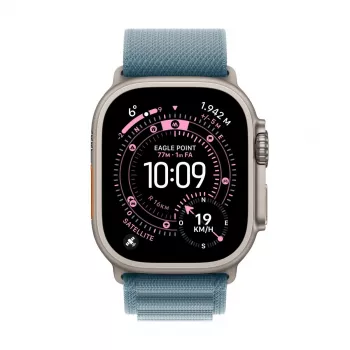 APPLE Watch Ultra 3 (2025) LTE 49mm titaankorpus Alpine Loop Medium - sinine