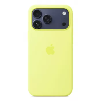 APPLE iPhone 17 Pro Max - Silikoonümbris Magsafe'iga - Neoonkollane