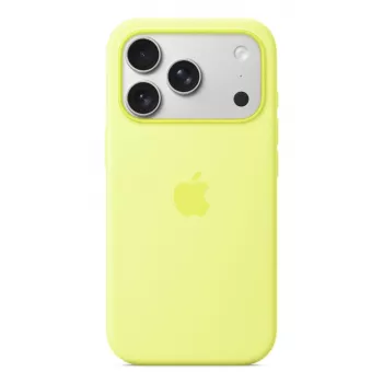 APPLE iPhone 17 Pro - Silikoonümbris MagSafe'iga - Neoonkollane