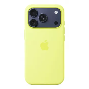 APPLE iPhone 17 Pro - Silikoonümbris MagSafe'iga - Neoonkollane