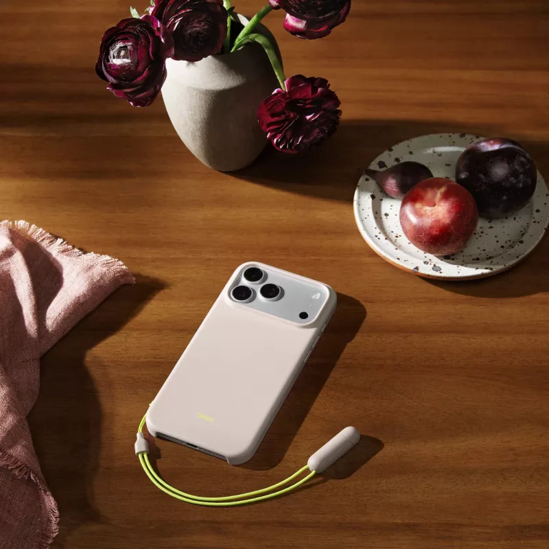 APPLE Beats iPhone 17 Pro Max - Kickstand-kattega ümbris Magsafe'iga ja kaamera juhtimisega - Lime Stone