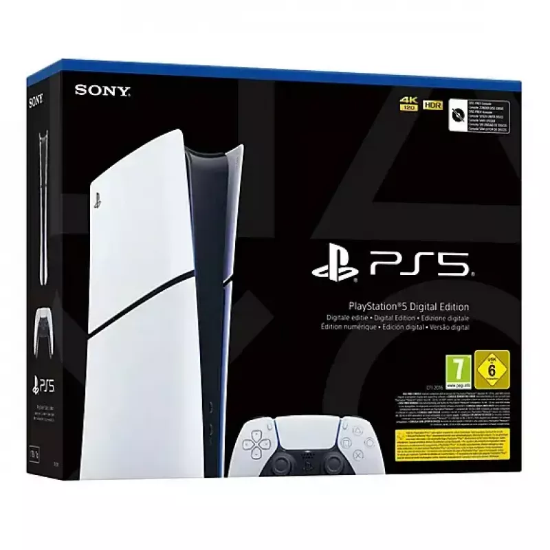Sony PlayStation 5 (mudeligrupp - Slim) Digital Edition