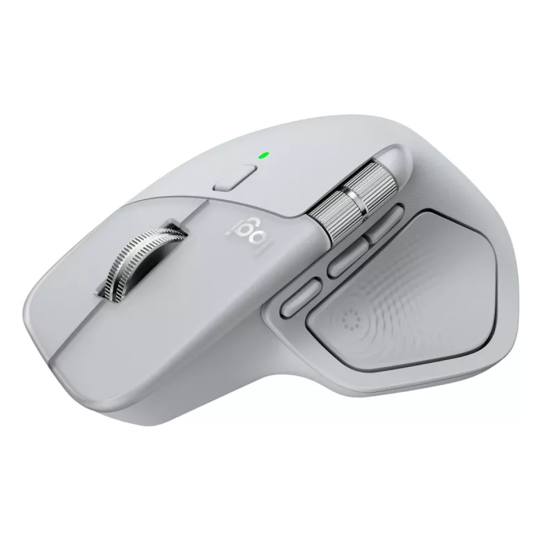 Logitech hiir MX Master 4 — paremakäeline, laser 8000 DPI, RF juhtmevaba + Bluetooth, 8 nuppu, hall