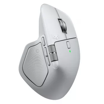 LOGITECH MX Master 4 for Mac - Juhtmeta hiir - Valge hõbedane