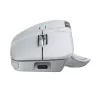 LOGITECH MX Master 4 for Mac - Juhtmeta hiir - Valge hõbedane