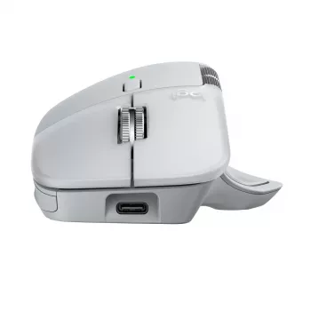 LOGITECH MX Master 4 for Mac - Juhtmeta hiir - Valge hõbedane