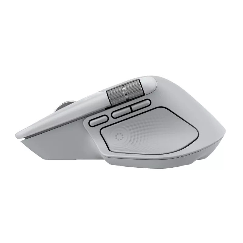 LOGITECH MX Master 4 for Mac - Juhtmeta hiir - Valge hõbedane