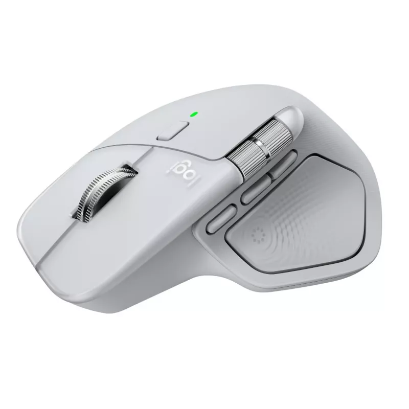 LOGITECH MX Master 4 for Mac - Juhtmeta hiir - Valge hõbedane