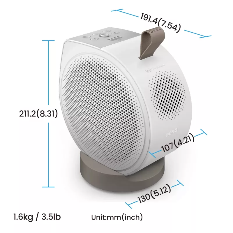 BenQ GV32 500 ANSI luumenit DLP 1080p (1920x1080) Valge