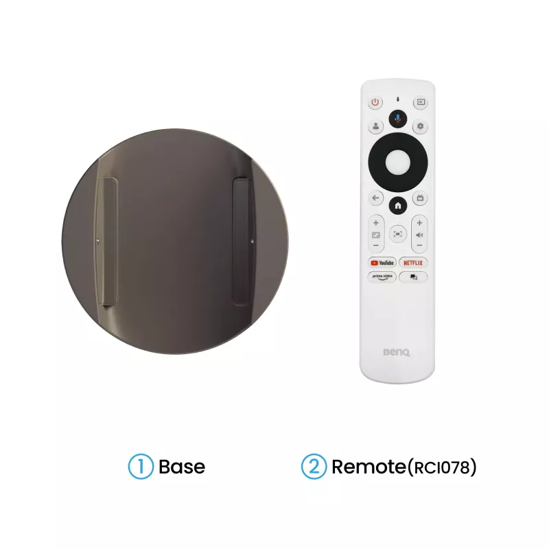BenQ GV32 500 ANSI luumenit DLP 1080p (1920x1080) Valge