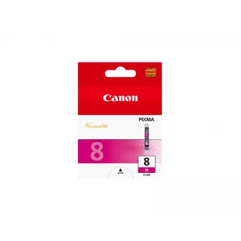 Canon CLI-8M magenta tindikassett, magenta, pigmenttint, 1 tk, 565 lehekülge