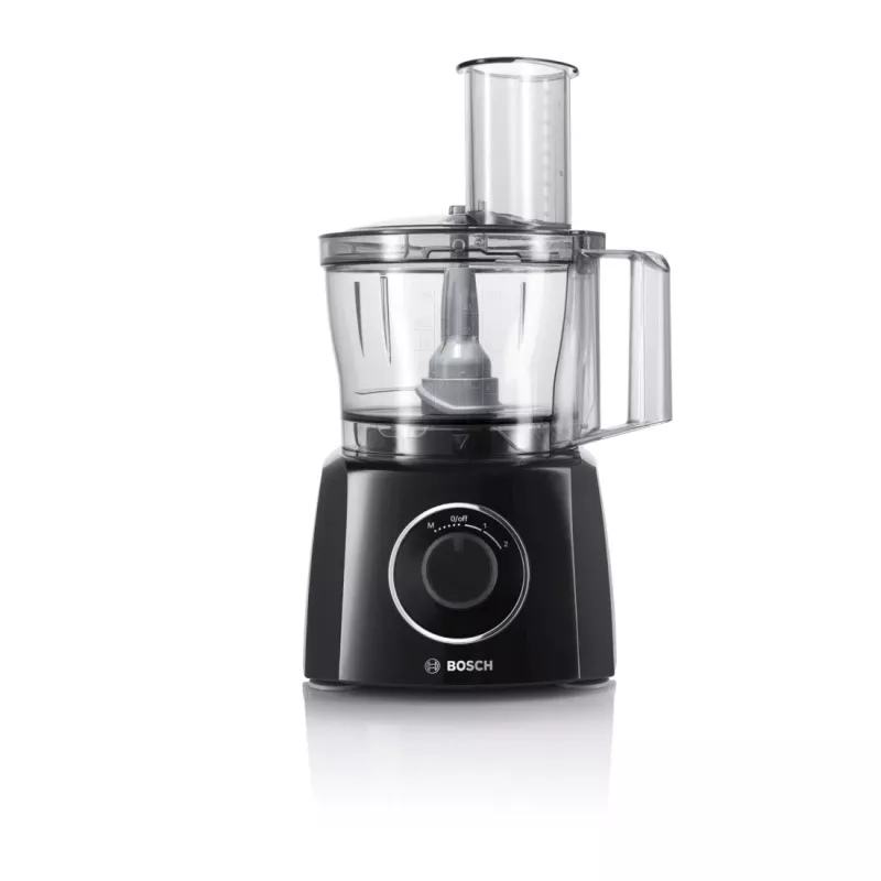 Bosch MCM3201B köögikombain 800 W 2,3 L Must, Läbipaistev