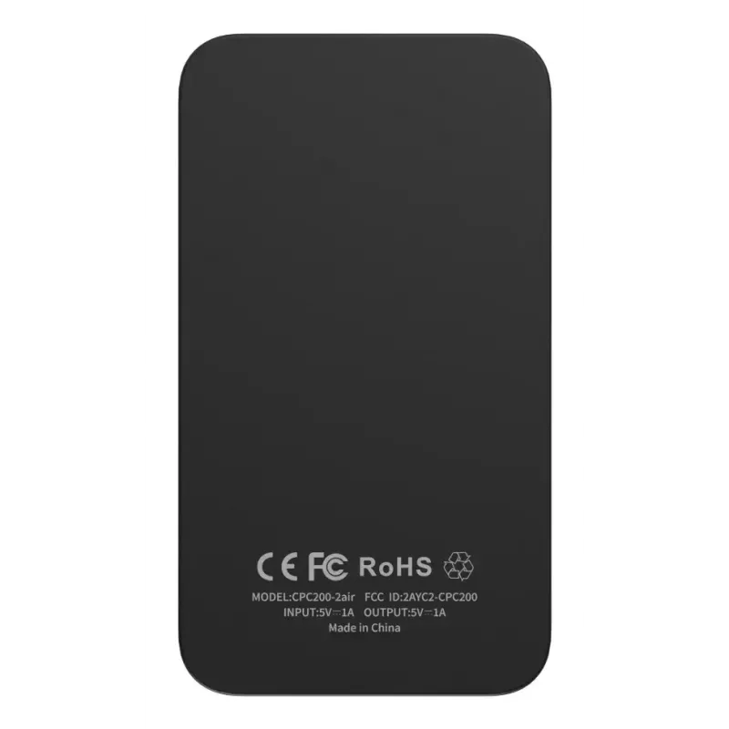 Automeediavastuvõtja Carlinkit CPC200-2AIR Must Wi‑Fi 5 GHz / 2,4 GHz, Bluetooth 4.1, USB‑C