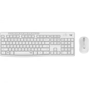 LOGITECH Mk295 Silent Wireless Combo Valge Qwerty Taani/Norra/Rootsi/Soome