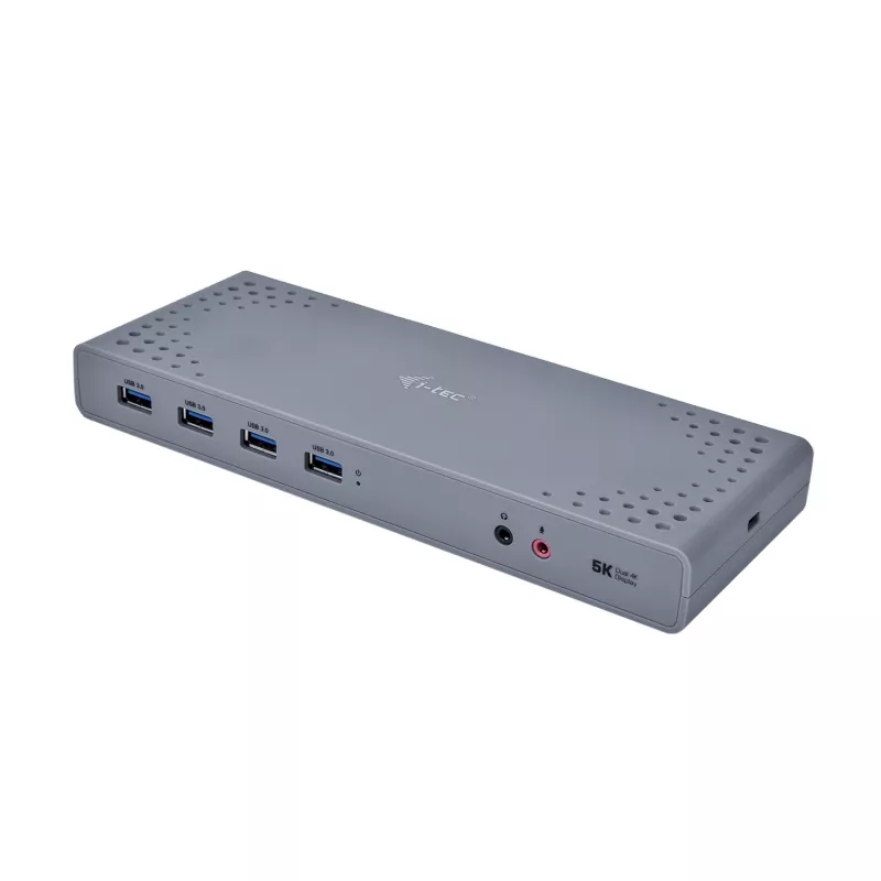 i-tec USB 3.0 / USB-C / Thunderbolt 3 kahe ekraaniga dokkimisjaam