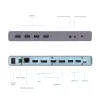 i-tec USB 3.0 / USB-C / Thunderbolt 3 kahe ekraaniga dokkimisjaam
