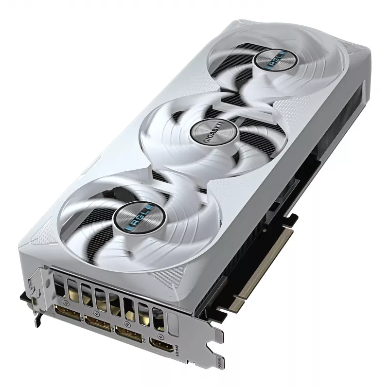 GIGABYTE GeForce RTX 5070 Ti EAGLE OC ICE SFF 16G graafikakaart - 16 GB GDDR7, 256bit, PCI-E 5.0, 2542 MHz tuumsagedus, 3 x DP 2.1a, 1 x HDMI 2.1b, NVIDIA DLSS 4, GV-N507TEAGLEOC ICE-16GD