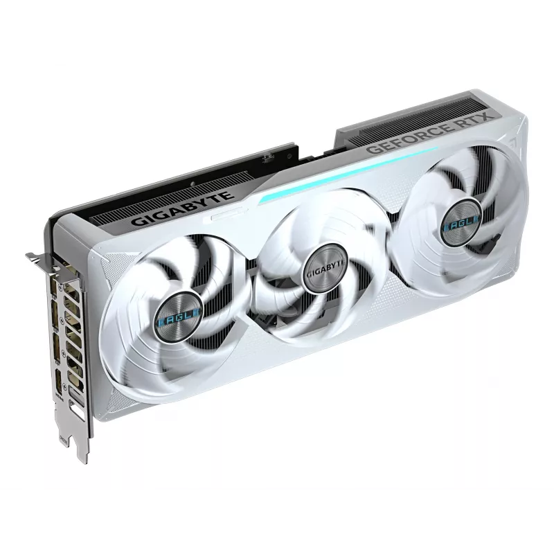 GIGABYTE GeForce RTX 5070 Ti EAGLE OC ICE SFF 16G graafikakaart - 16 GB GDDR7, 256bit, PCI-E 5.0, 2542 MHz tuumsagedus, 3 x DP 2.1a, 1 x HDMI 2.1b, NVIDIA DLSS 4, GV-N507TEAGLEOC ICE-16GD