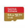 WESTERN DIGITAL Extreme Micro SDXC 64GB+SD-adapter 170MB/s 80MB/s A2 C10 V30 UHS-I U3