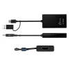 j5create JVA11-N 4K HDMI™ jäädvustusadapter, must, USB 3.2 Gen 1 (3.1 Gen 1), 3840 x 2160 pikslit, alumiinium, 0,19 m, Taiwan
